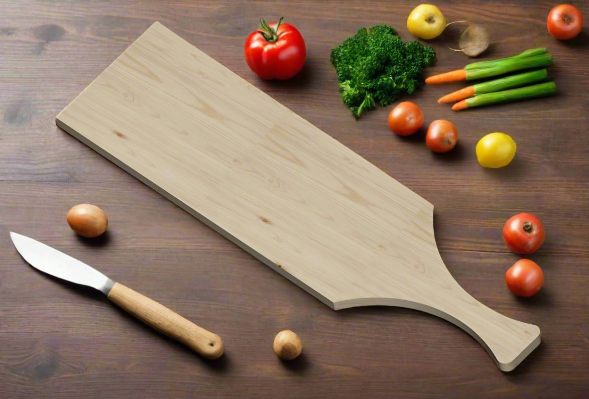 Cutting board 64 cm x 16 cm - pine