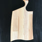 Wooden cutting board 40 cm x 22 cm x 2 cm - glued ash